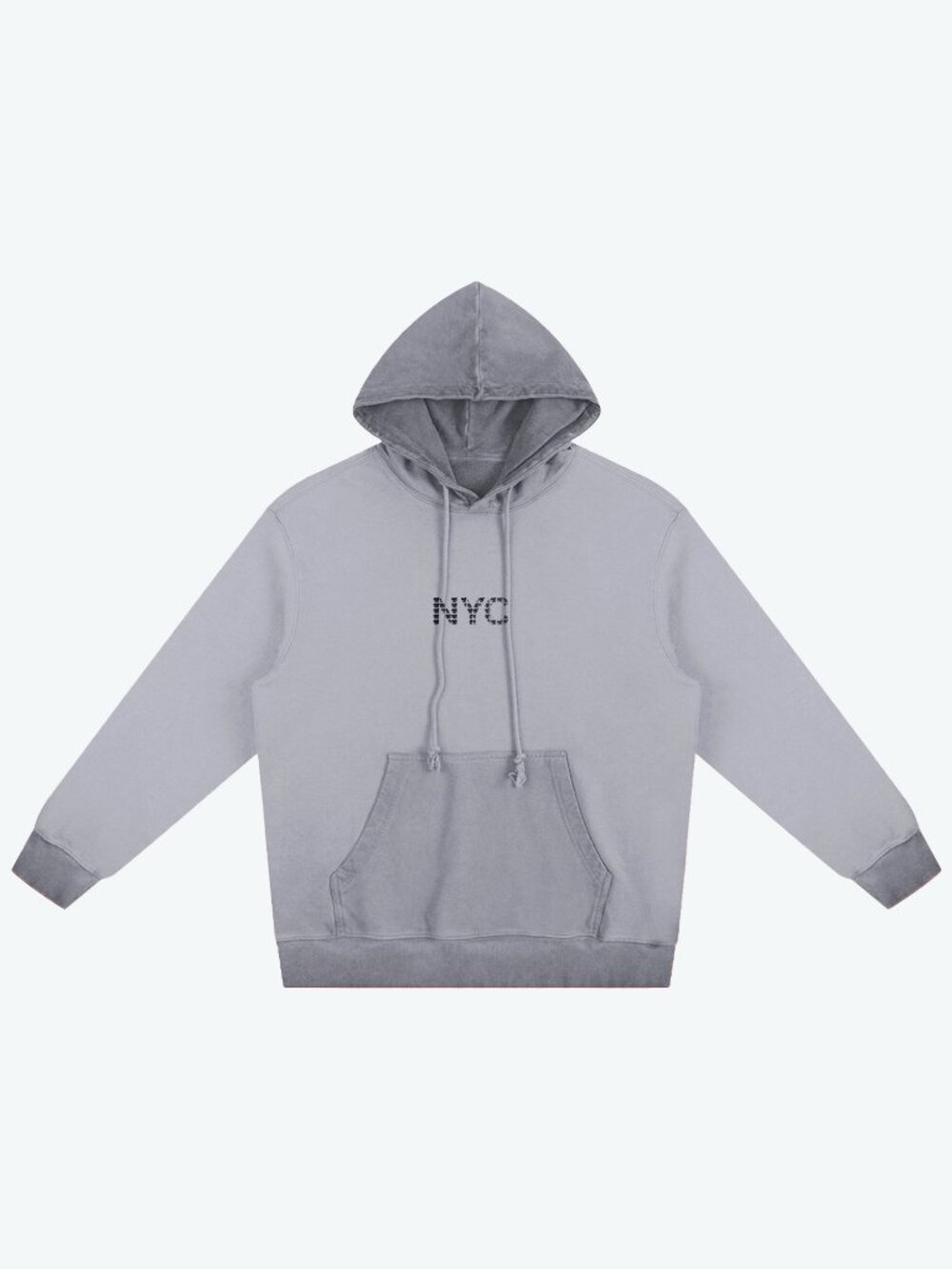 Sun Washed Dove Grey Streetware Hoddie Sample